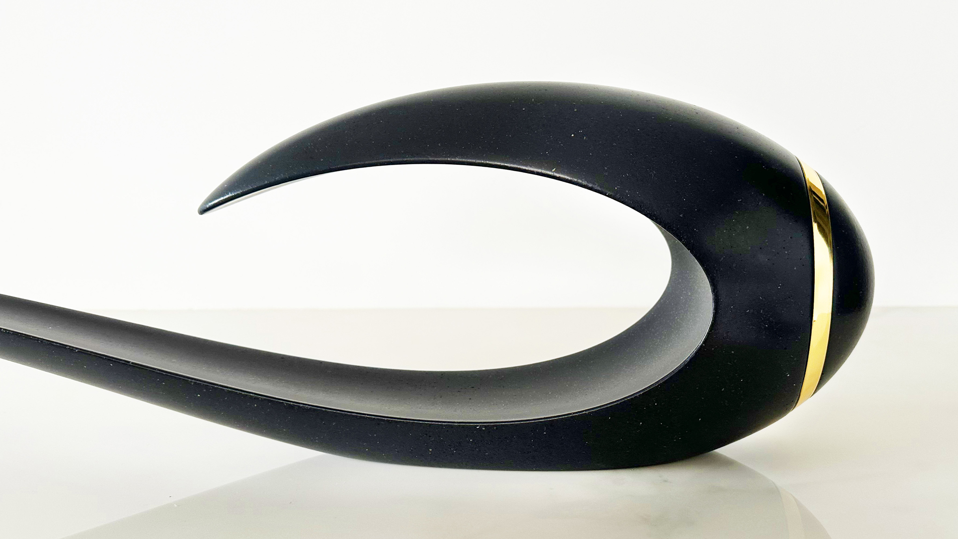 Sentinelle, détail de la bague polie